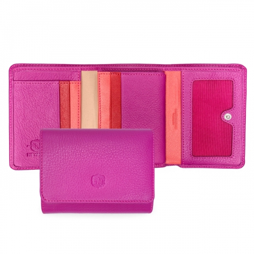 Цветной женский кожаный кошелек Nevatus DG серии Lila