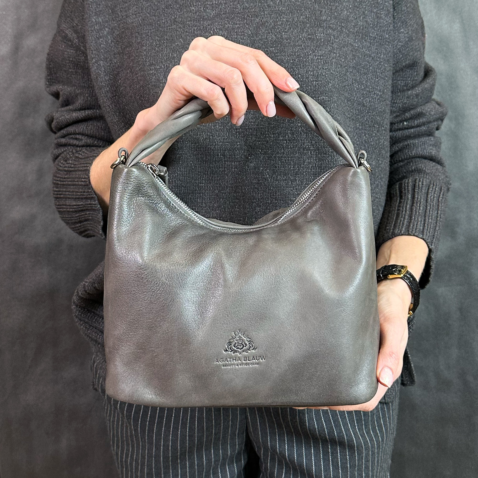 Женская кожаная сумка серии Camelia