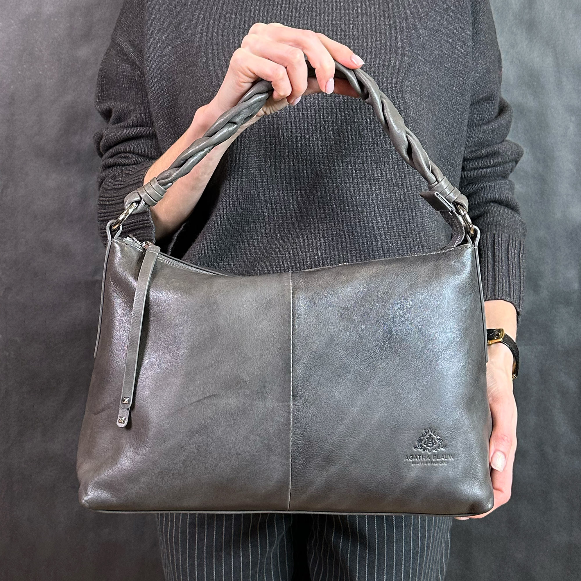 Женская кожаная сумка серии Wisteria