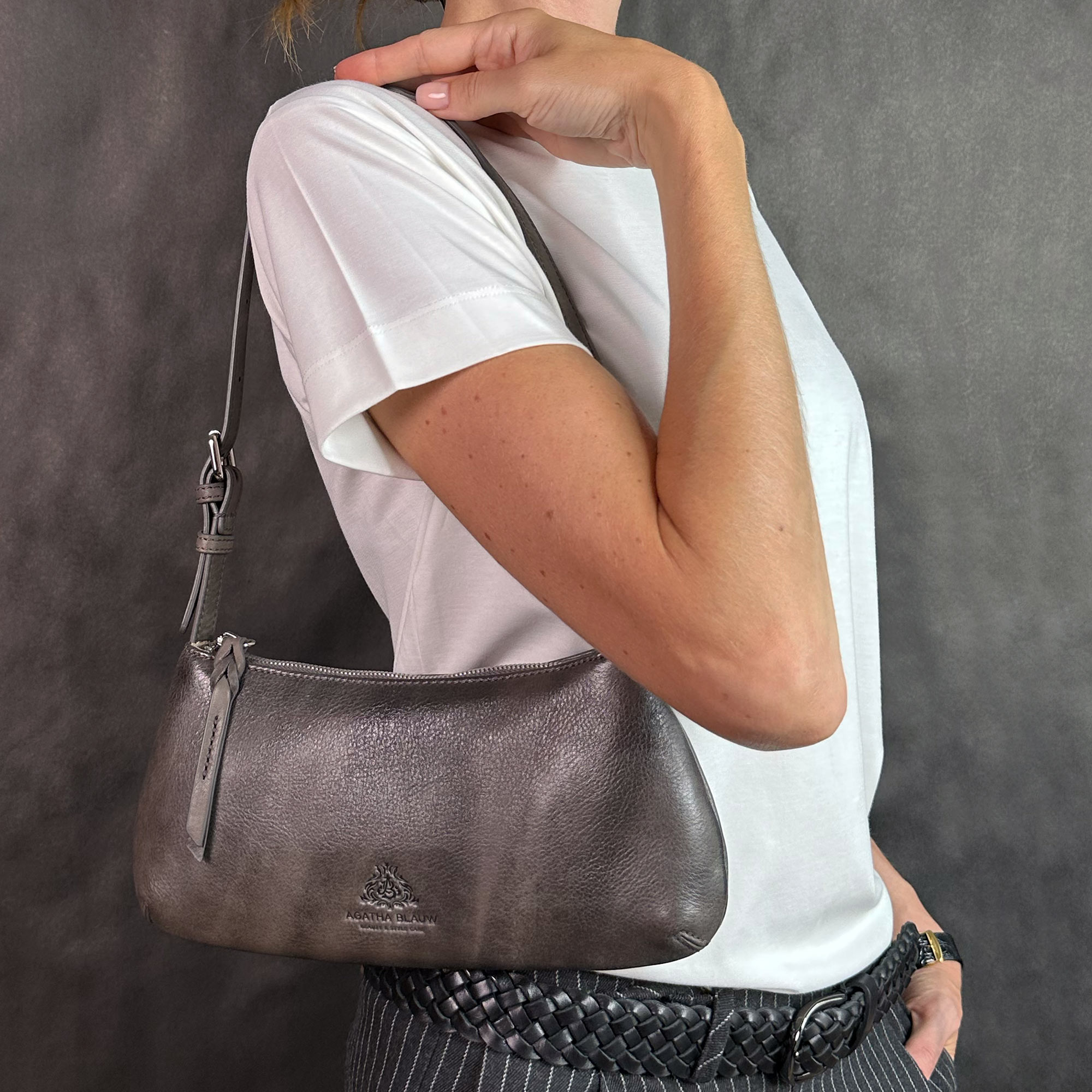 Женская кожаная сумка серии Jasmine