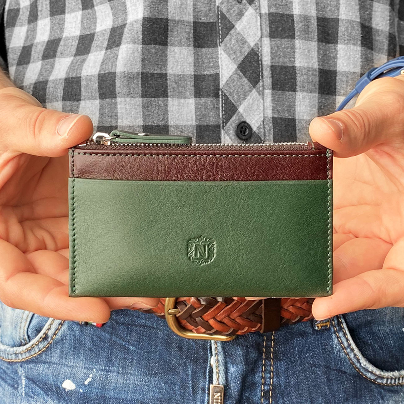 Ключница кожаная мужская